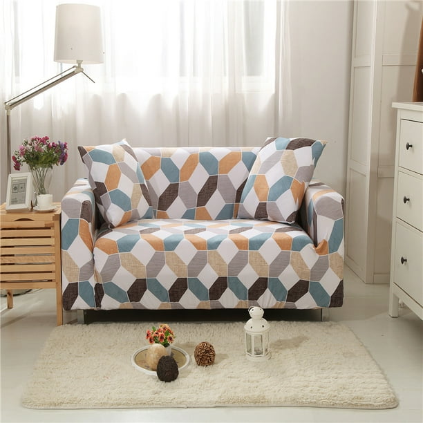 4 Seat Modern Elastic Sofa Cover for Living Room Spandex Slipcovers Couch Covers